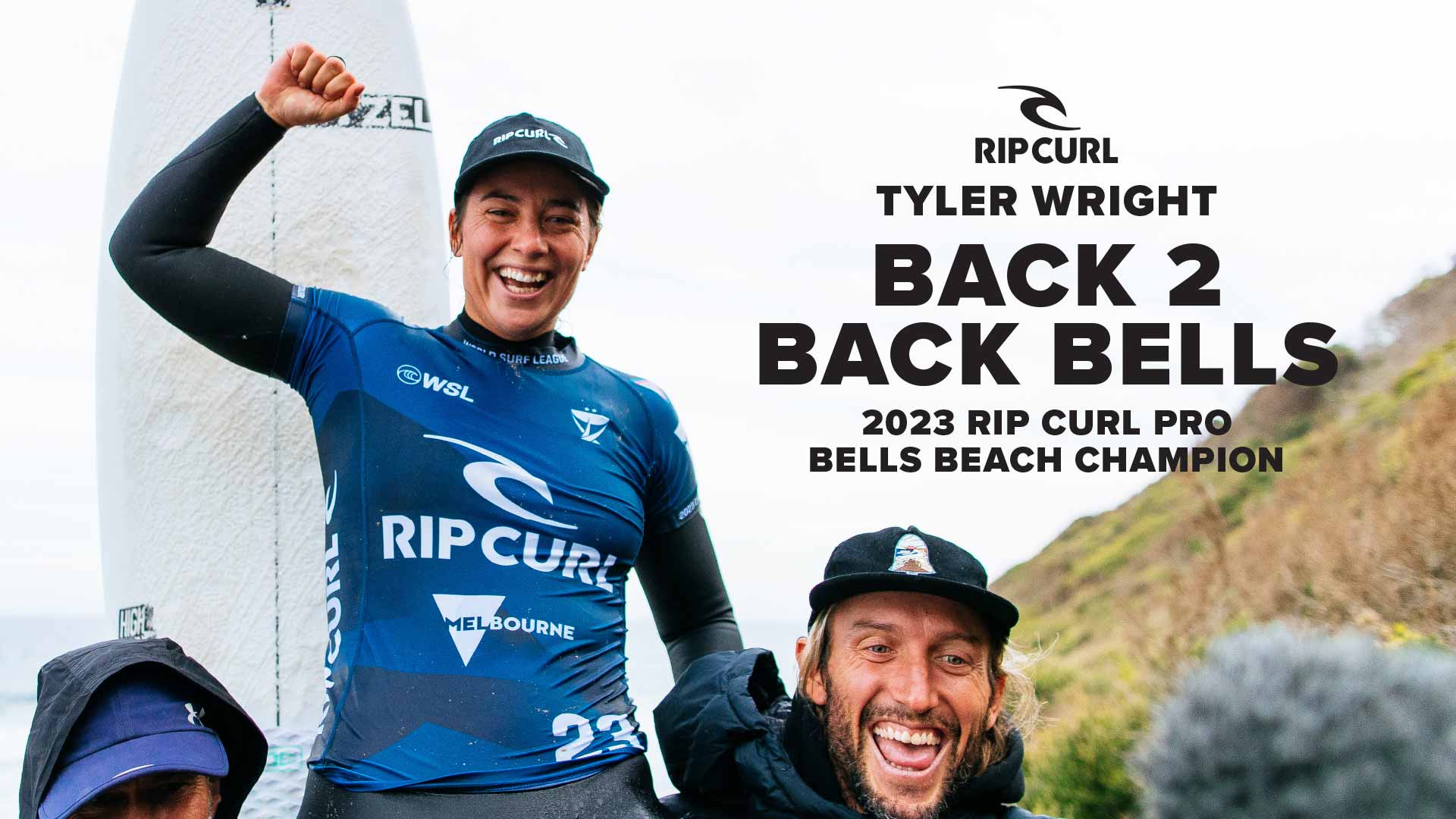 Tyler Wright Wins the 2023 Rip Curl Pro Bells Beach