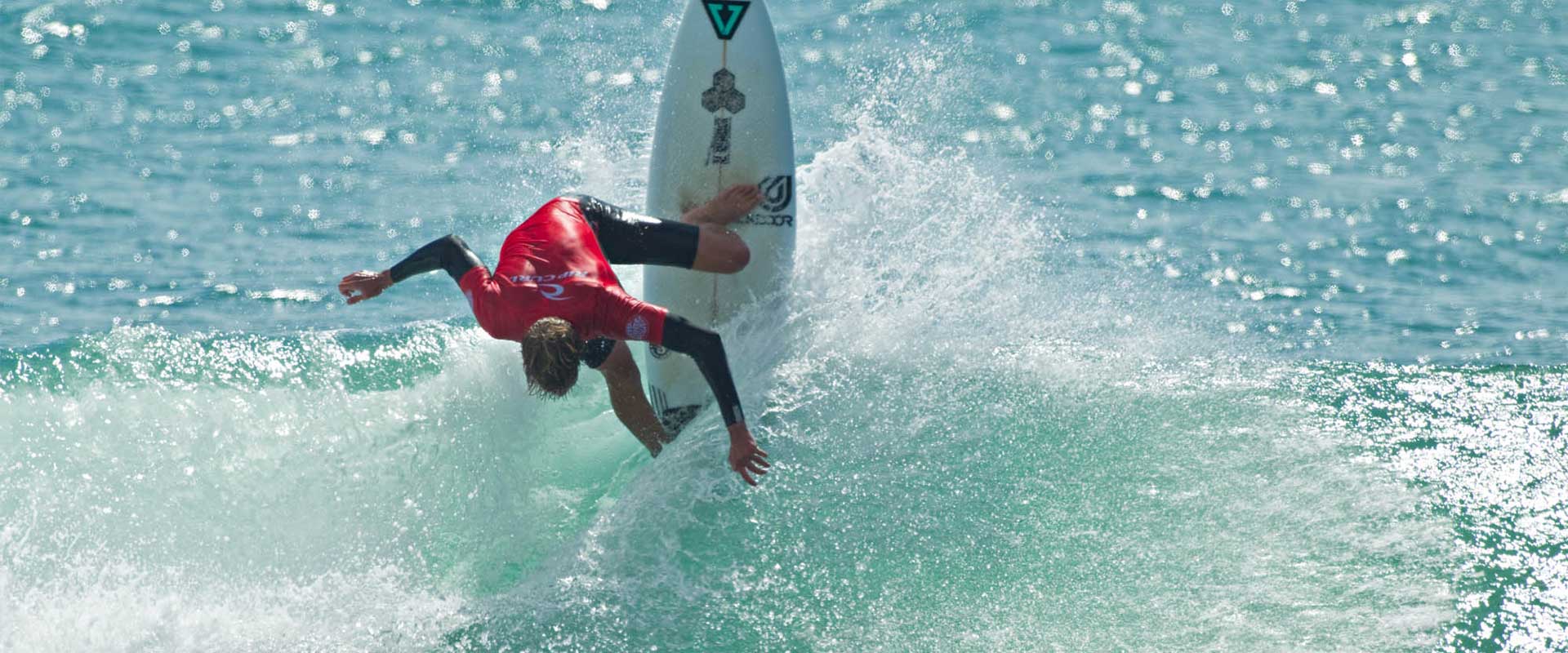 Raglan Pro surfer in New Zealand