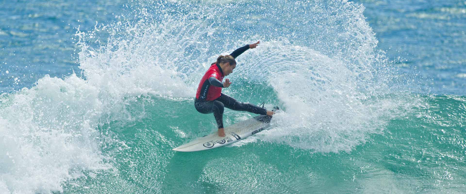 Raglan Pro surfer in New Zealand