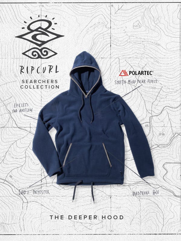 Rip Curl Searchers Collection Deeper Hood