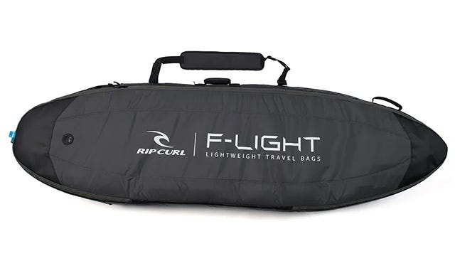 Studio image of the F-Light Surfboard Bag