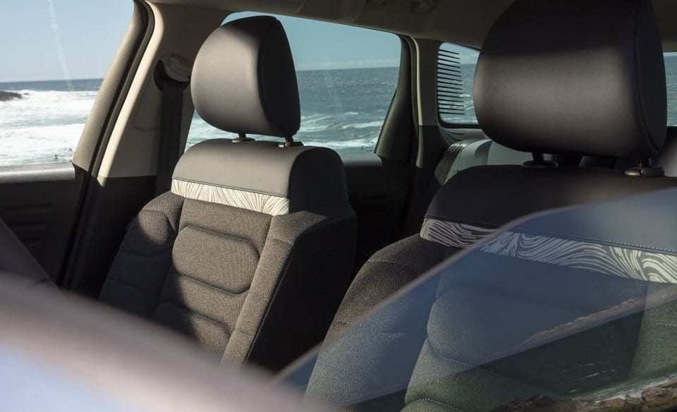 Citreon C3 Rip Curl Car Interior