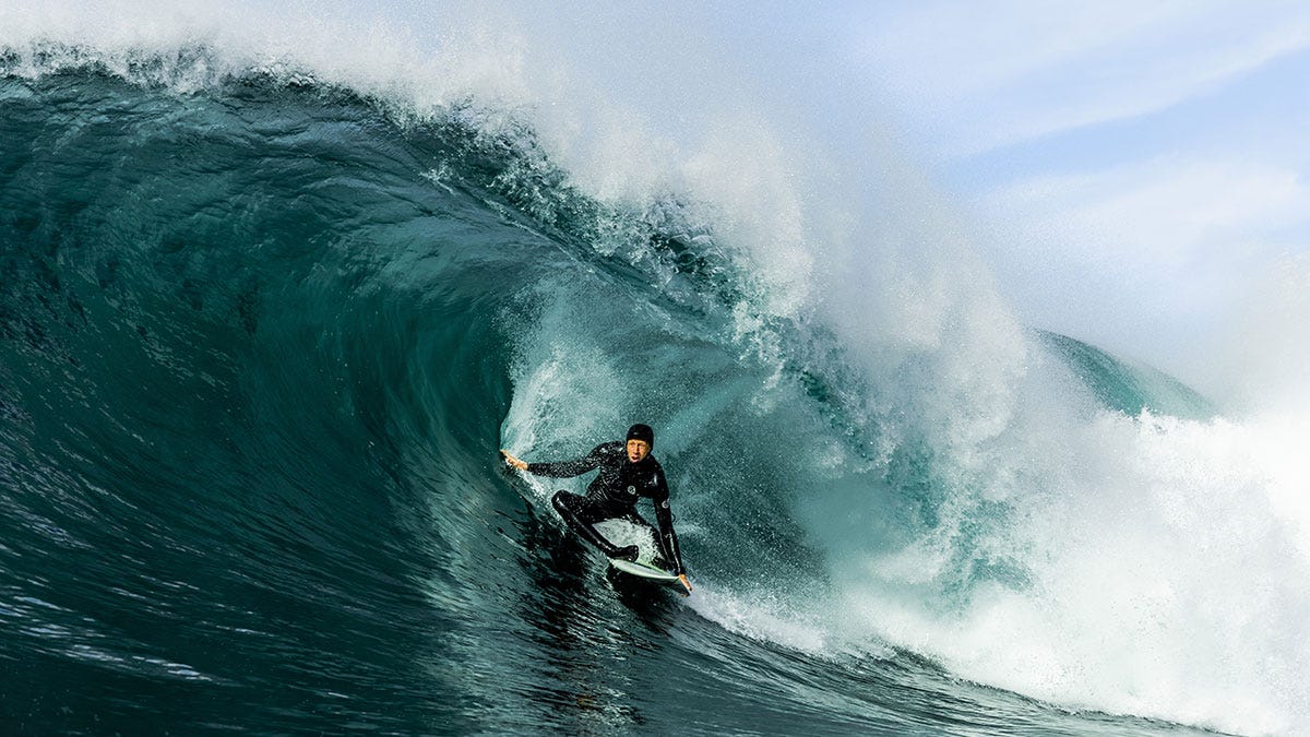 Reed Plantus getting barrelled in Canada